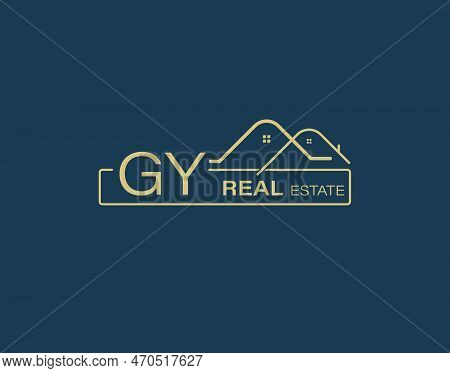 Gy Real Estate & Consultants Logo Design Vectors Images. Luxury Real Estate Logo Design