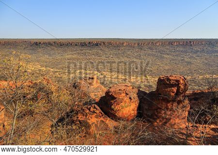 Waterberg Plateau National Park, Kalahari, Otjiwarongo, Namibia, Africa. Beautiful African Landscape