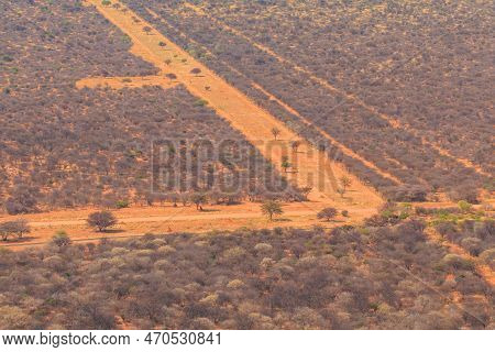 Waterberg Plateau National Park, Kalahari, Otjiwarongo, Namibia, Africa. Beautiful African Landscape
