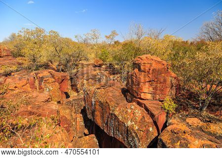 Waterberg Plateau National Park, Kalahari, Otjiwarongo, Namibia, Africa. Beautiful African Landscape