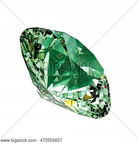 Gemm Isolated On White Background 3d Illustration