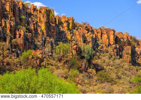 Waterberg Plateau National Park, Kalahari, Otjiwarongo, Namibia, Africa. Beautiful African Landscape