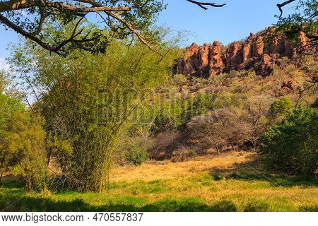 Waterberg Plateau National Park, Kalahari, Otjiwarongo, Namibia, Africa. Beautiful African Landscape