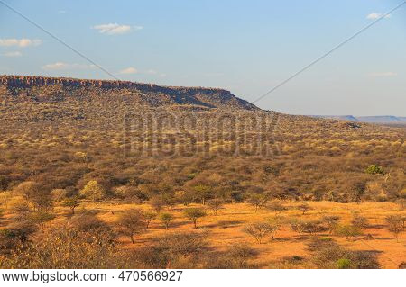 Waterberg Plateau National Park, Kalahari, Otjiwarongo, Namibia, Africa. Beautiful African Landscape