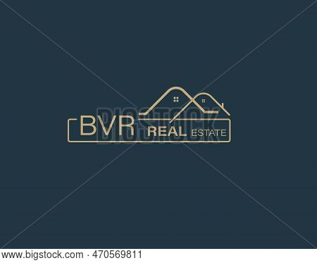 Bvr Real Estate And Consultants Logo Design Vectors Images. Luxury Real Estate Logo Design