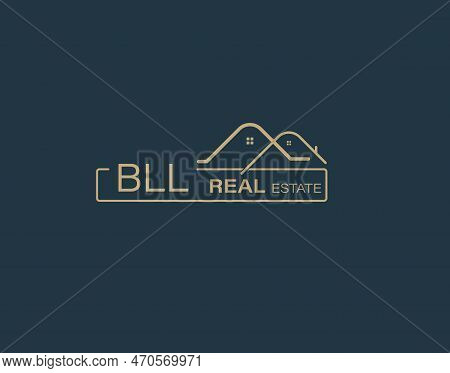 Bll Real Estate And Consultants Logo Design Vectors Images. Luxury Real Estate Logo Design