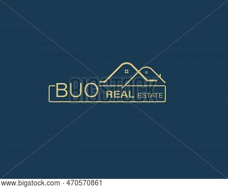 Buo Real Estate And Consultants Logo Design Vectors Images. Luxury Real Estate Logo Design