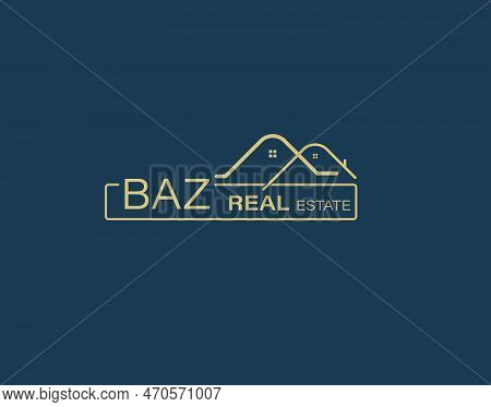 Baz Real Estate And Consultants Logo Design Vectors Images. Luxury Real Estate Logo Design