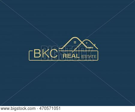Bkc Real Estate And Consultants Logo Design Vectors Images. Luxury Real Estate Logo Design