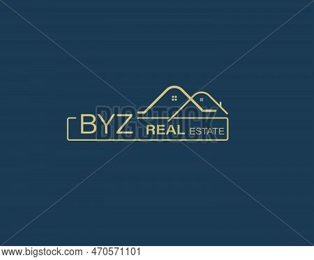 Byz Real Estate And Consultants Logo Design Vectors Images. Luxury Real Estate Logo Design