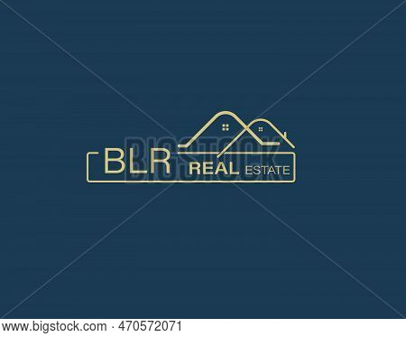 Blr Real Estate And Consultants Logo Design Vectors Images. Luxury Real Estate Logo Design