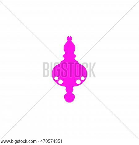 Dildo Icon. Simple Style Poster Sex Shop Background Symbol. Dildo Brand Logo Design Element. Dildo T