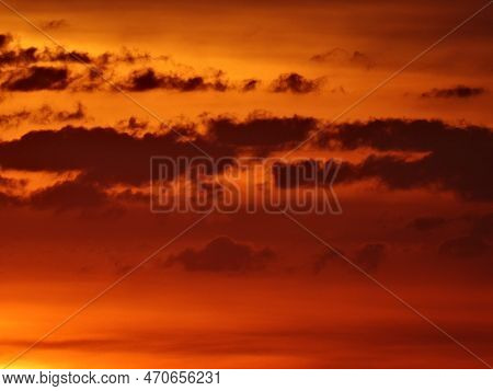 A Beautiful Sunset, In Jaguarão, Rs, Brazil, At 20.45h In Summer Time (3)