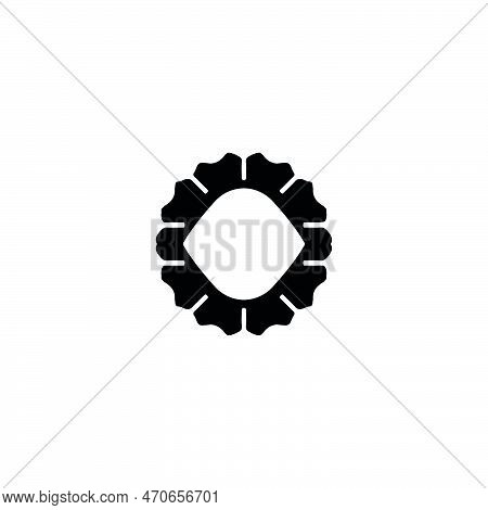 Logo Frame Icon. Simple Style Company Poster Background Symbol. Brand Logo Design Element. Logo Fram