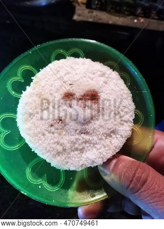 Bengali Traditional Cooked Food. It's Called Vapa Pitha. Vapa Pitha Cooking In The Winter Season. It