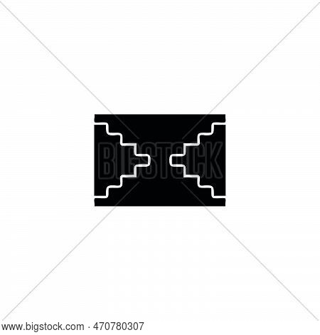 E-mail Icon. Simple Style E-mail Sale Poster Background Symbol. E-mail Brand Logo Design Element. E-