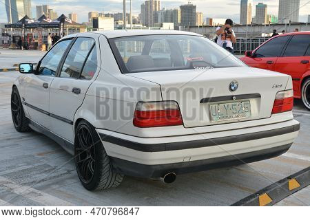 San Juan, Ph - Nov 20 - Bmw 318i At Bimmers Reunite On November 20, 2022 In San Juan, Philippines. B