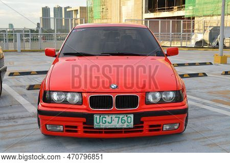 San Juan, Ph - Nov 20 - Bmw 316i At Bimmers Reunite On November 20, 2022 In San Juan, Philippines. B