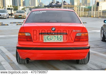 San Juan, Ph - Nov 20 - Bmw 316i At Bimmers Reunite On November 20, 2022 In San Juan, Philippines. B