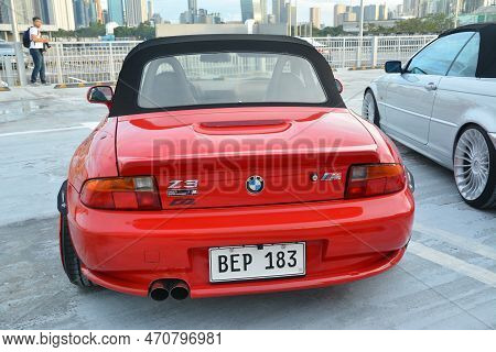 San Juan, Ph - Nov 20 - Bmw Z3 At Bimmers Reunite On November 20, 2022 In San Juan, Philippines. Bim