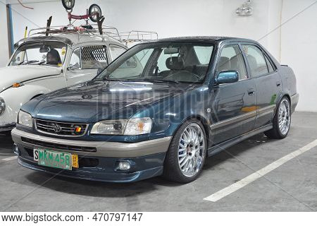 Paranaque, Ph - Nov 19 - Toyota Corolla At Tastefully Built Car Meet On November 19, 2022 In Paranaq