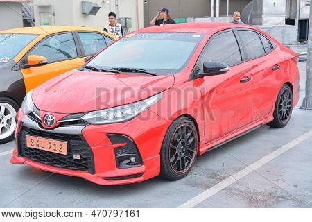 Paranaque, Ph - Nov 19 - Toyota Gr Vios At Tastefully Built Car Meet On November 19, 2022 In Paranaq