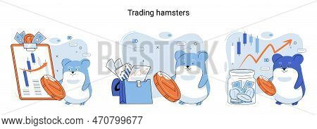 Trading Hamster, User Who Does Not Understand Economics And Finance, Dreams Of Getting Rich On Crypt
