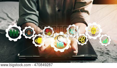 Human Resources Personnel Analysis Concept Changing The Hr Landscape For Sustainable Business Succes
