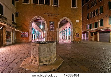 Venice Italy Fish Market