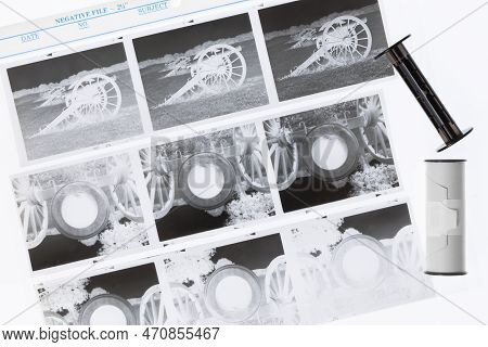 Maryville, Tennessee - February 7, 2023: There Is A New Explosion Of Film Photography Popularity, An