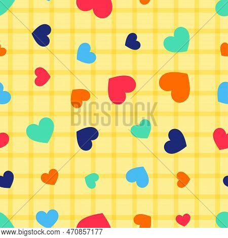 Trendy Groovy Seamless Pattern For Decorative Design. Retro 60s 70s Psychedelic Design. Floral Seaml