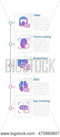 Neuromarketing Techniques Infographic Chart Design Template. Consumer Behavior. Editable Infochart W