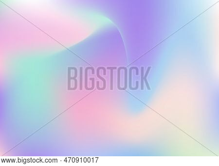 Abstract Gradient. Digital Mesh. Iridescent Background. Pink Ret