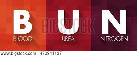 Bun Blood Urea Nitrogen - Medical Test That Measures The Amount Of Urea Nitrogen Found In Blood, Acr