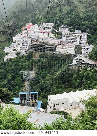 Mata Vaishno Devi Temple  In Jammu India.