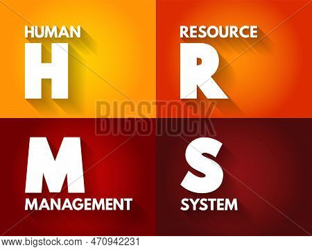 Hrms Human Resource Management System - Suite Of Software Applications Used To Manage Human Resource