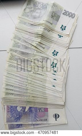 Czech Big Money With You. 2000 Czk 1000 Czk