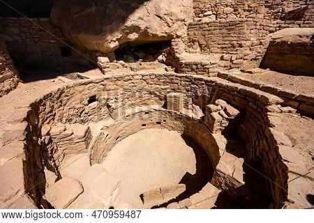 Badger House Kiva In Mesa Verde National Park