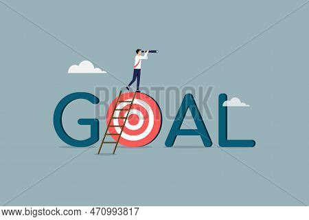 Business Target Or Future Vision, Business Opportunity Or Challenge Ahead, Target To Achieve More Go