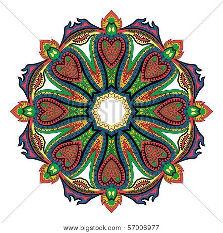 Hearts Mandala