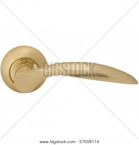 Classic door handle side view