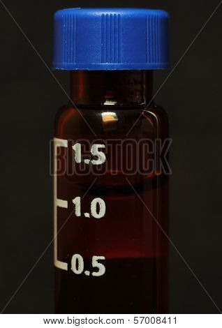 Meniscus In One Milliliter Vial