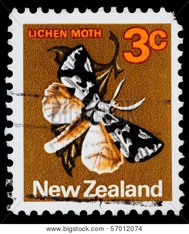 Post Stamp From New Zealand