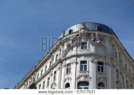 a beautiful, renovated and restored residential building in the city.