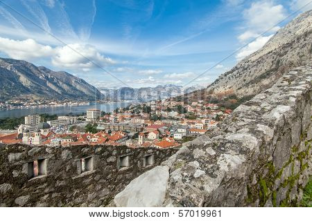 Bay of Kotor, Montenegro. Boka kotorska.