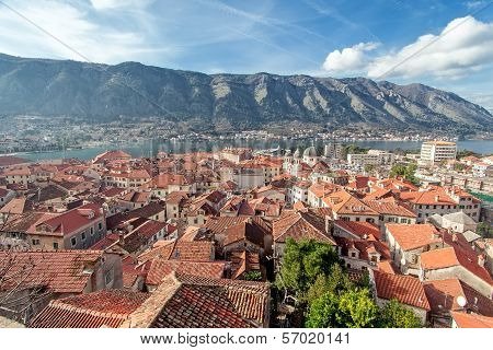 Bay of Kotor, Montenegro. Boka kotorska.