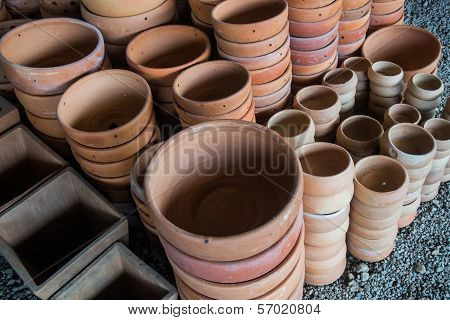 Mass Of Plant Pot