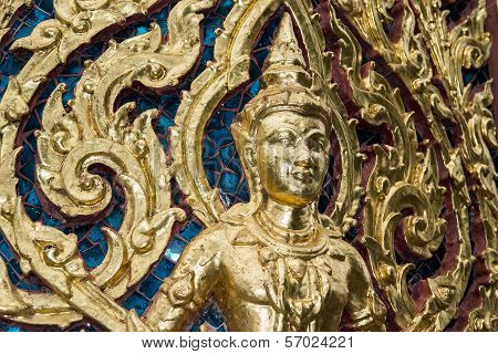 Thai Metal Low-relief Art