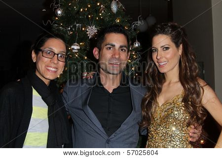 Julie Kasem, Mike Kasem, Kerri Kasem at the James Barbour Holiday Concert, Renaissance Hotel, Hollywood, CA 12-16-11