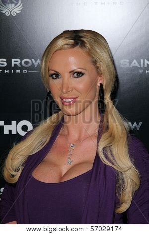 Nikki Benz at the Saints Row: The Third Game Pre-Launch Event, Supperclub, Hollywood, CA. 10-12-11
